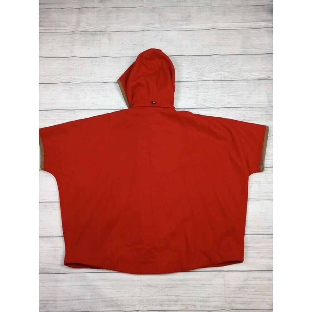 8 Tea Collection Little Red's Wool Cape - Picture 4 of 8
